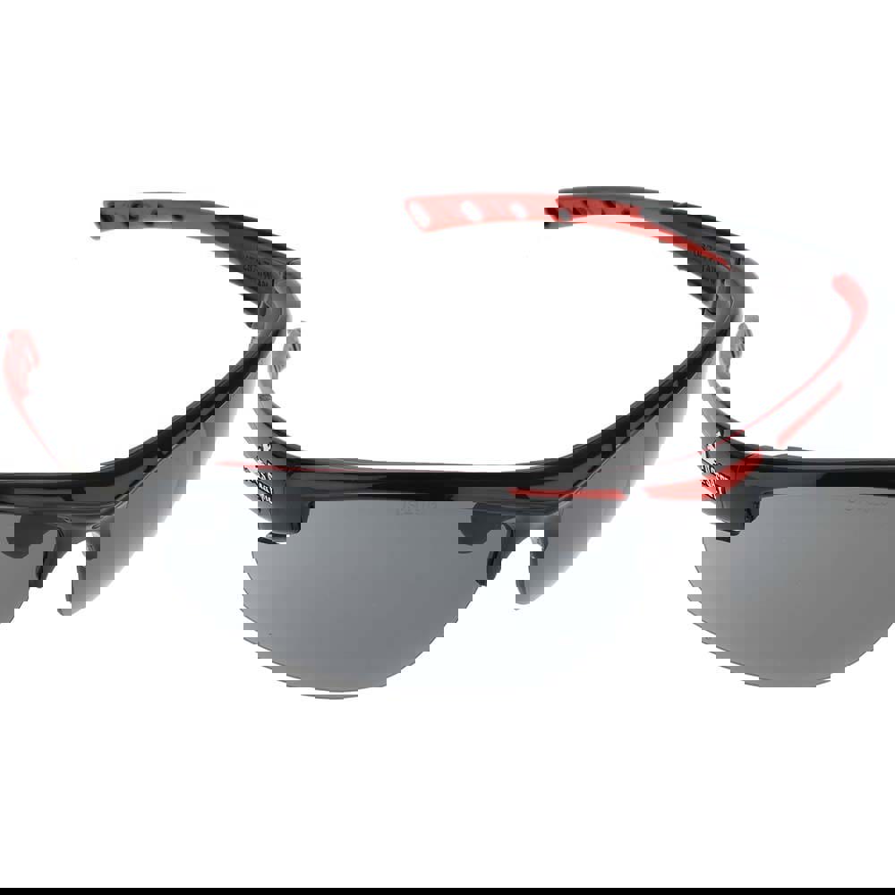 Safety Glass: Scratch-Resistant, Gray Lenses, Full-Framed